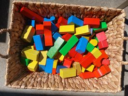 Wooden Building Blocks Set for Kids! Great Condition!