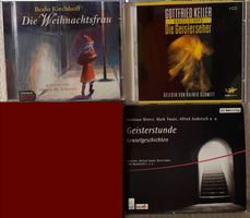 3 Kriminal-Hörbücher, Geschichten, Gruselgeschichten