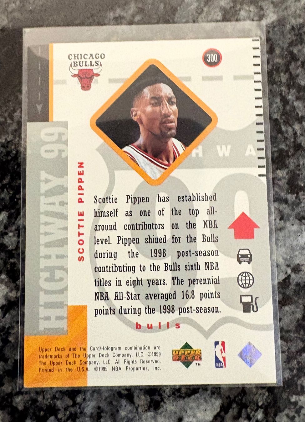 Nba Carte collezionabili: NBA Scottie Pippen Highway 99 Card – Nuovo (secondo la descrizione) da Muttenz venduto da joba23 1