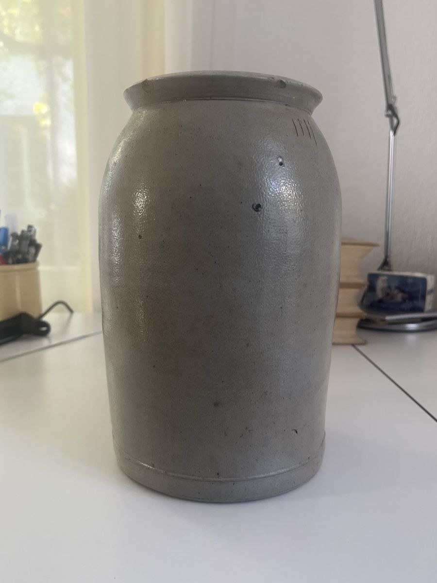 Pentole: Steinguttopf grau, gebrauchter Zustand – Usato da Sursee venduto da Heini0001 1