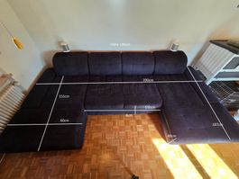 Big Sofa für Family 390cm, gereinigt, sofort abholbereit!