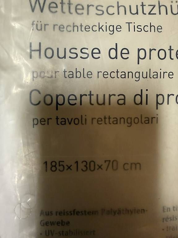 Altro: Housse de protection pour table  – Nuovo e nell'imballaggio originale da Founex venduto da gdevins 1