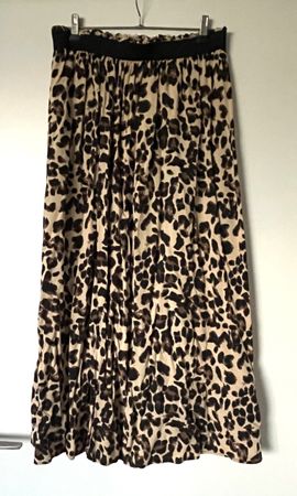Leo Maxi Rock von Only / Animal Print / Gr L / Viscose