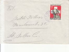 Infanterie Wi 310 auf Brief