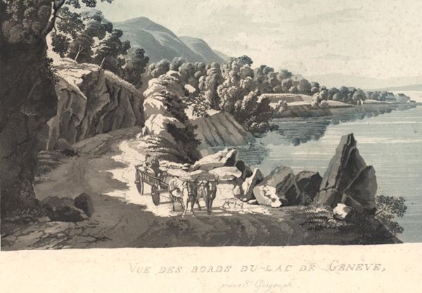 Stiche: St. Gingolph  Aquatinta von Lory – Gebraucht aus Rafz von Helvet32 1