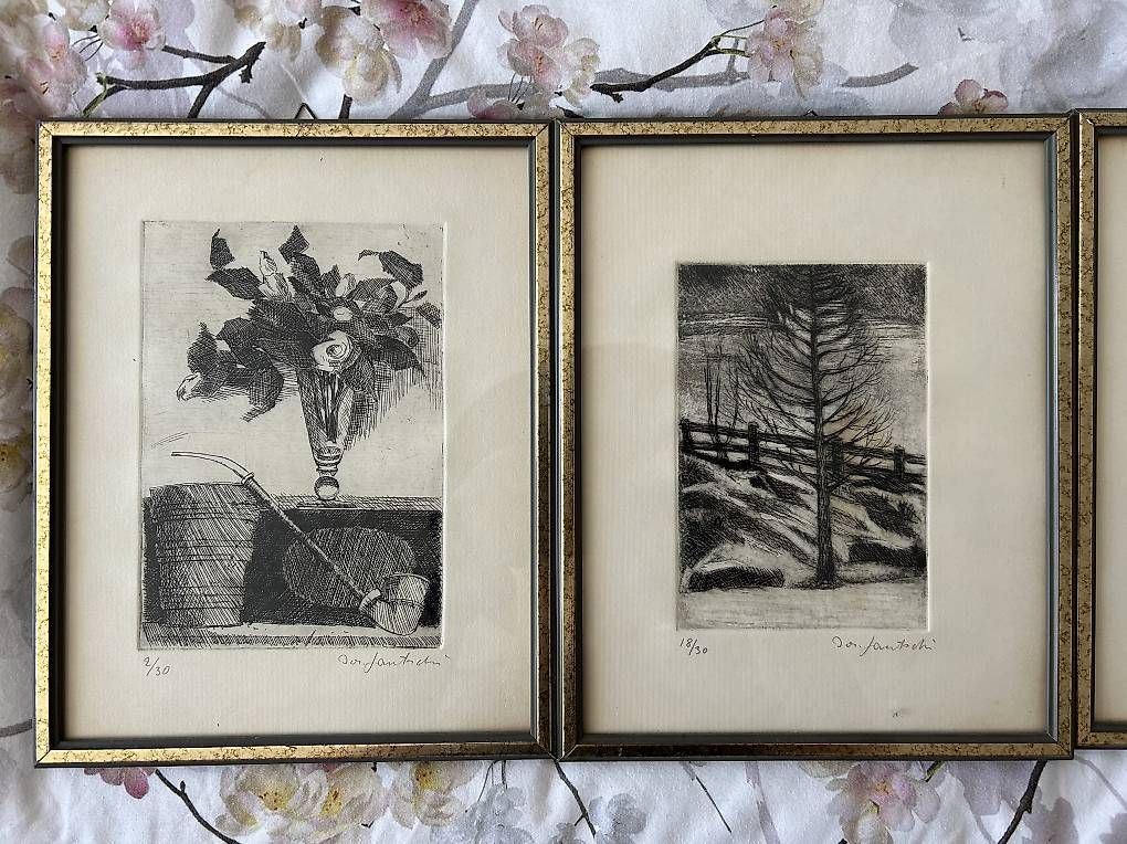 Grafiken & Lithographien: Lithography Gautschi -4 tableaux  – Gebraucht aus Morges von flo_68sd 1