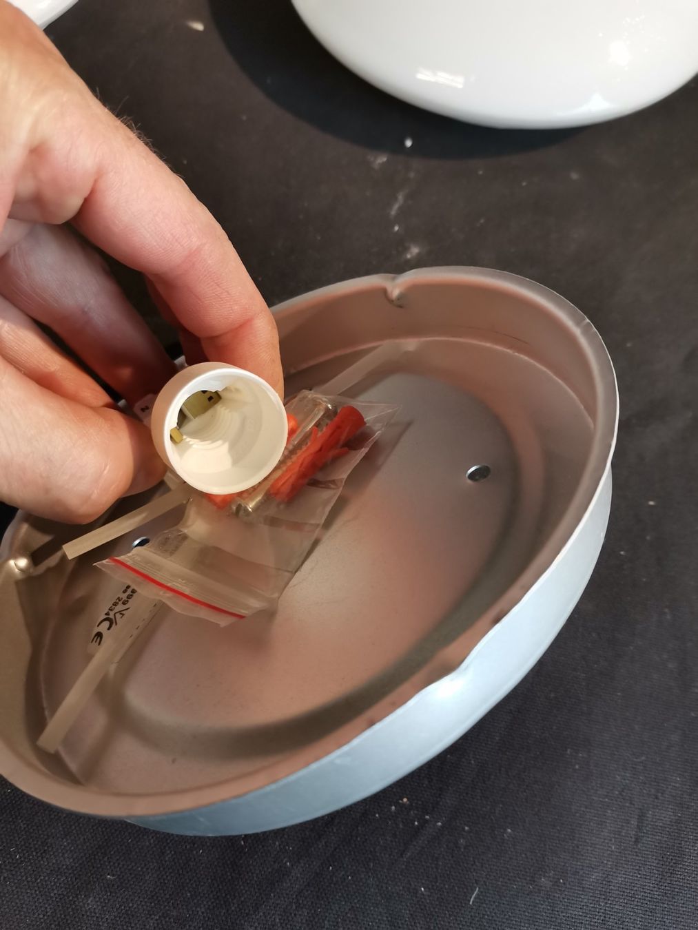 Lampadari & plafoniere: Deckenlampe Optelma, Lampe, zwei Deckenlampen, Leuchte – Usato da Wiedlisbach venduto da materialkreislauf 3