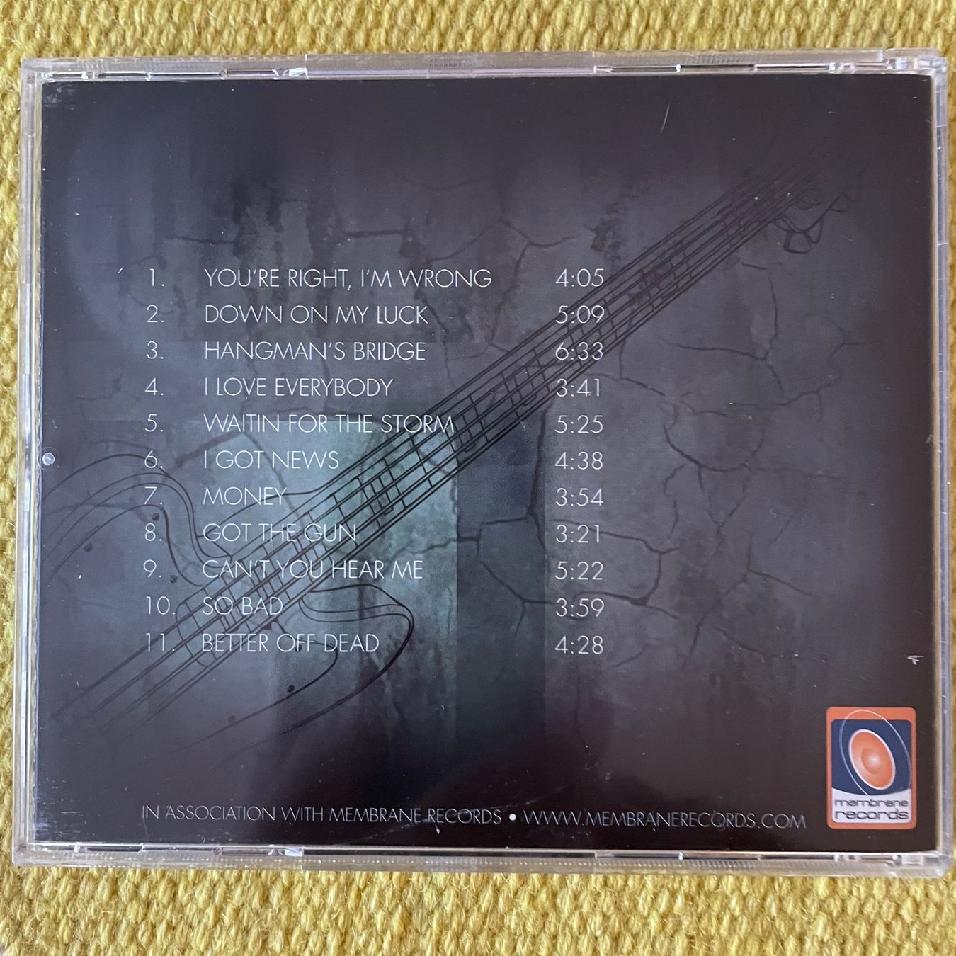 CD: JON ZEEMAN-DOWN ON MY LUCK – Usato da Rorschacherberg venduto da CD-Roli 1