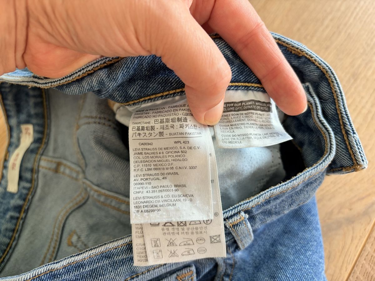 Levi's Jeans: Levi's 712 Slim Jeans Blue Size 29 Super Condition – Neuf (Voir description) à Riehen par rejuwi 4