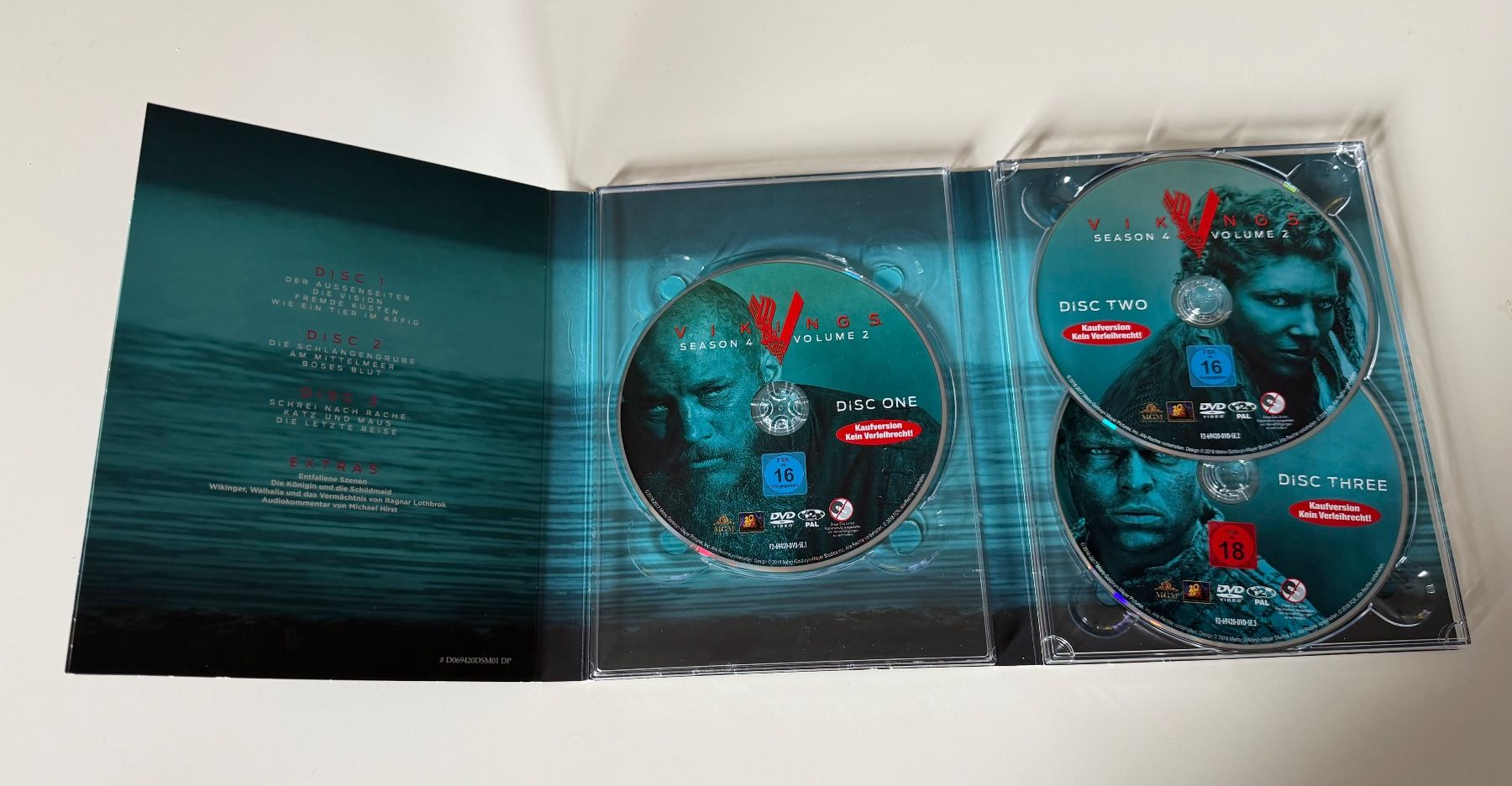 Tutti i DVDs: Vikings Staffel 4 Vol. 1&2 DVD Boxset – Usato da Altstätten SG venduto da sheamus 4