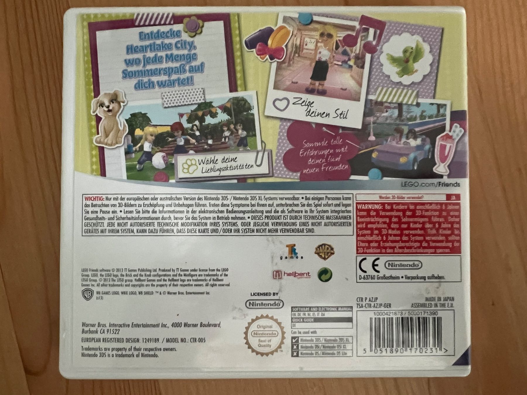 Nintendo Giochi: Nintendo 3DS Lego Friends – Usato da st.gallen venduto da sophiephie 2