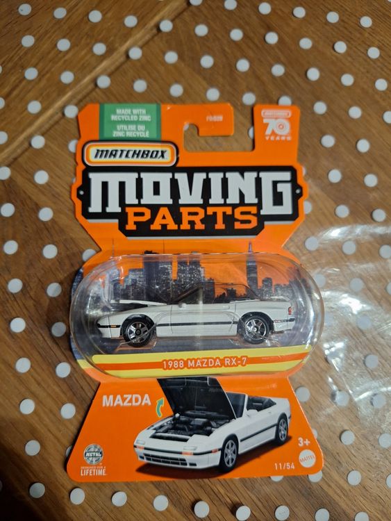 Matchbox Moving Parts 2023 1988 Mazda RX-7 11/54 (Neu und ...