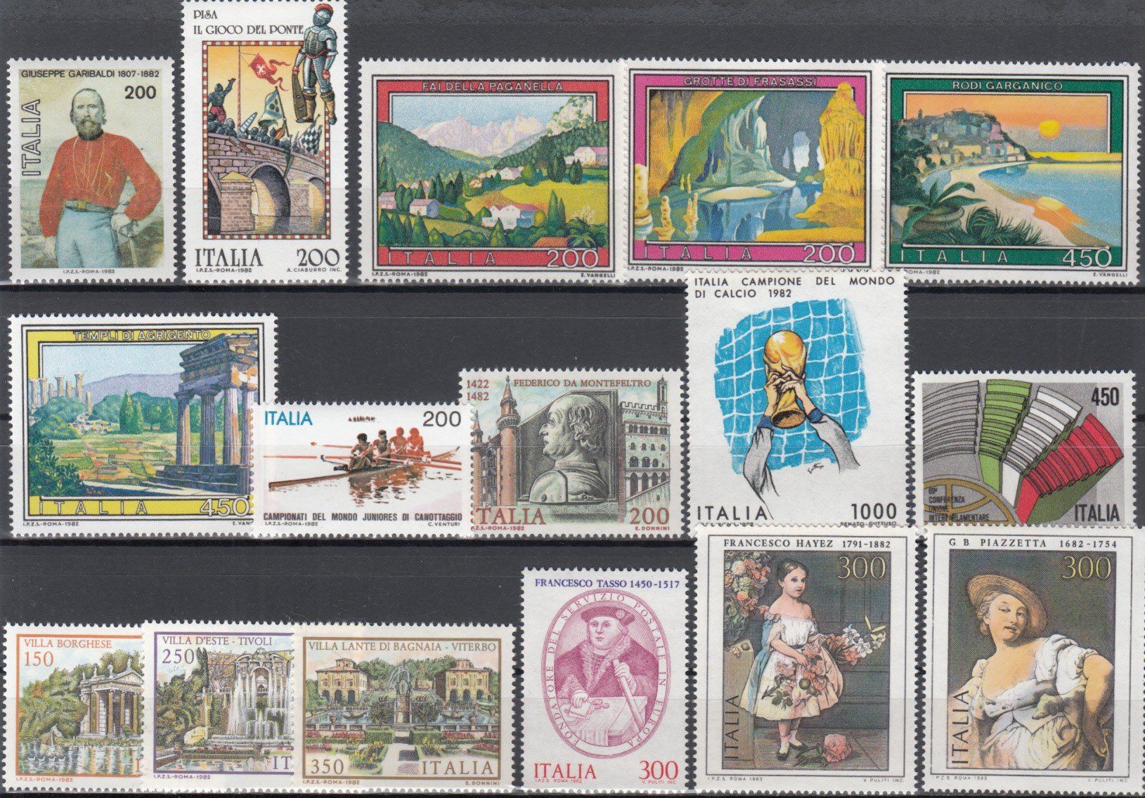 Tous les timbres: Italien 1982 postfrisch – D'occasion à Bürglen TG par StampGraf 2