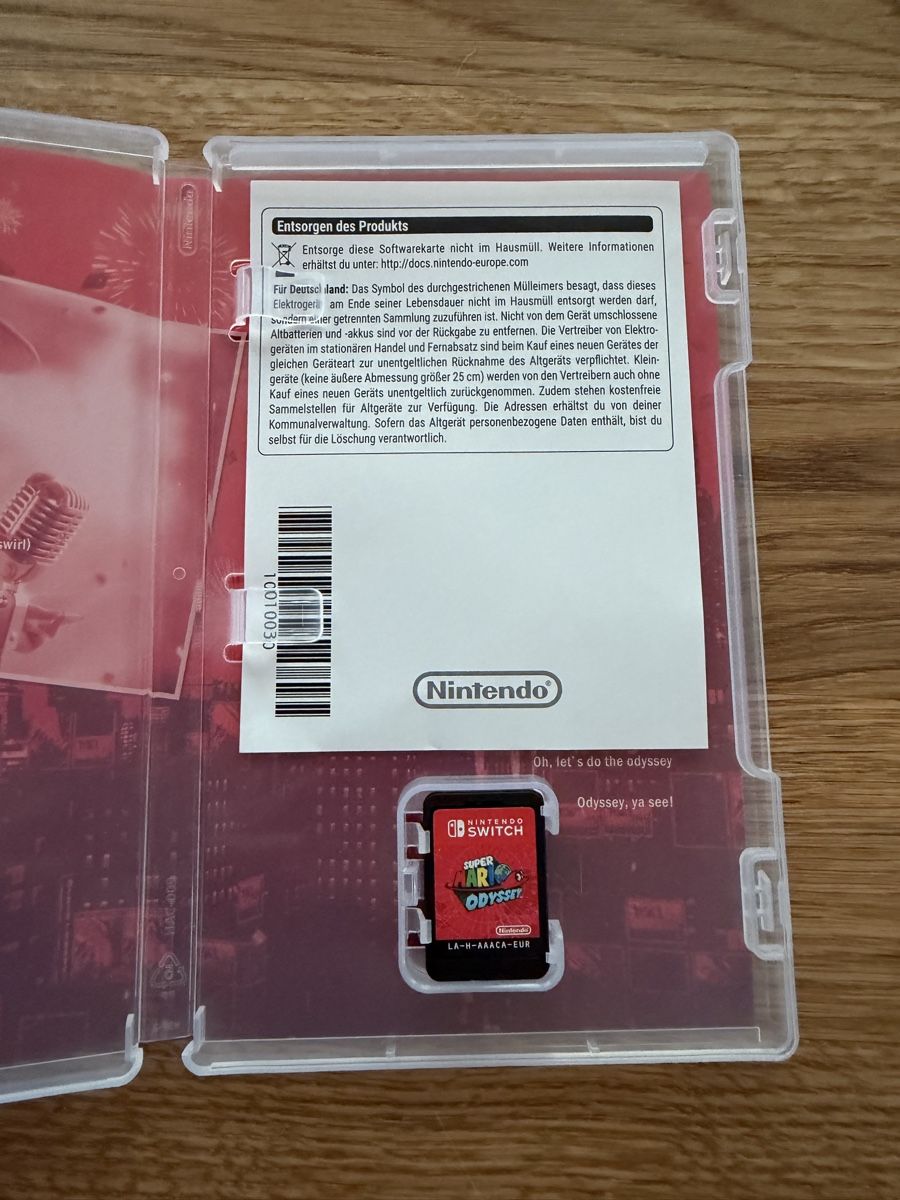 Nintendo Giochi: Super Mario Odyssey Switch Spiel  – Nuovo (secondo la descrizione) da Intschi venduto da sam_t5kc 1