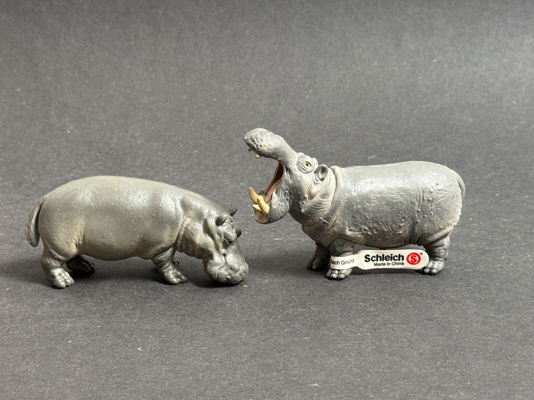 Schleich Statuette: Schleich Nilpferd Flusspferd Kalb – Nuovo (secondo la descrizione) da Ennetbaden venduto da mapa05