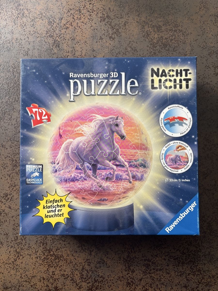 Ravensburger Puzzle: Ravensburger 3D Puzzle Pferde am Strand – Usato da Riedholz venduto da Elch121