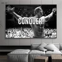 Arnold Schwarzenegger Bodybuilding  Leinwand 50x70cm NEU