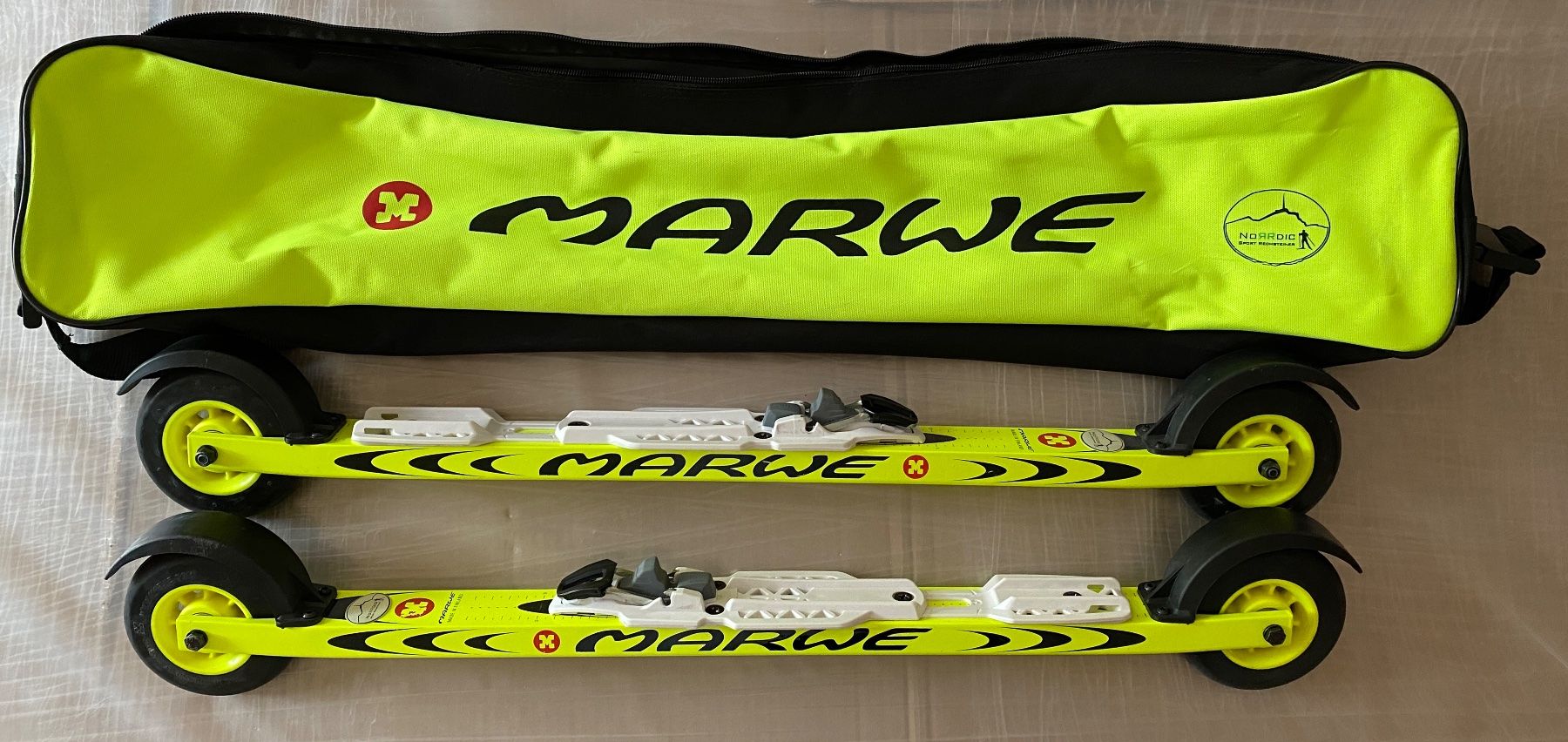 Skis: Marwe Skate Rollski Rottefella Bindung – Neuf (Voir description) à Schiers par yngve07 6