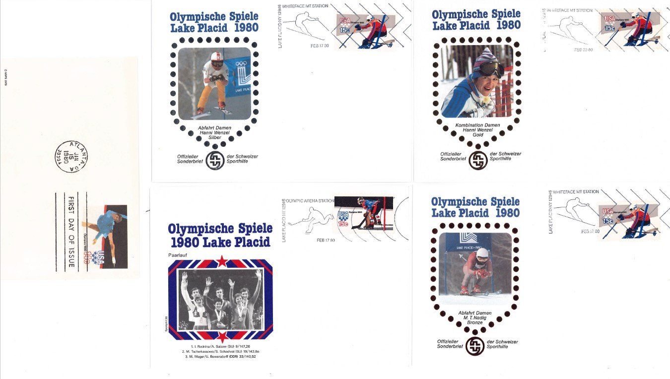 Tous les timbres: 21 Belege Olymoiade 1980 – D'occasion à Bellach par qsearch 2