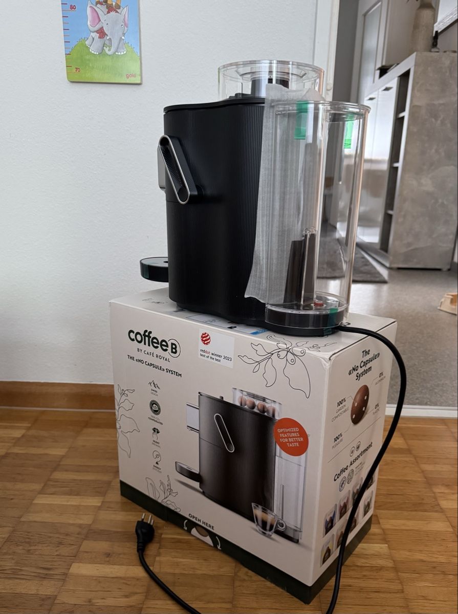 Coffee B Macchine per caffè & Macchine per espresso: CoffeeB Globe Kaffeemaschine Schwarz! – Nuovo e nell'imballaggio originale da Aesch BL venduto da Bet91 2