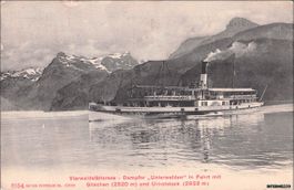 Dampfschiff // 1925 Dampfer Unterwalden Vierwaldtsättersee