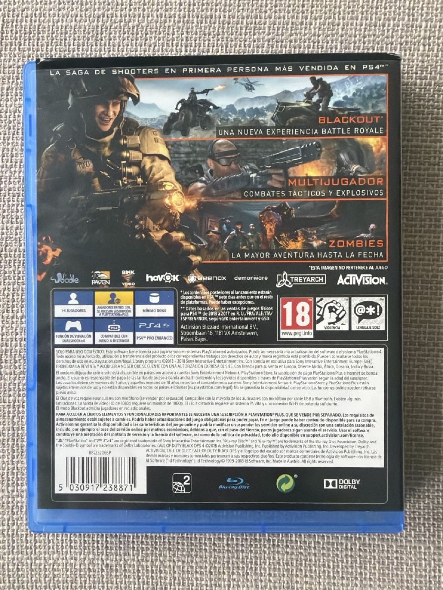 Giochi: Call of Duty Black ops 4 – Nuovo (secondo la descrizione) da Morges venduto da Igp10 1