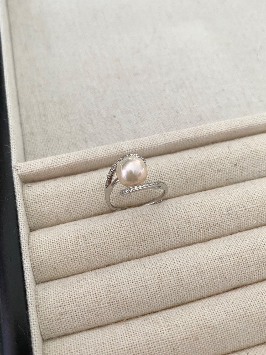 Ringe: Perlen Ring /Süsswasserperlen echte – Neu und originalverpackt aus Sarnen von Yingsperlen3 1