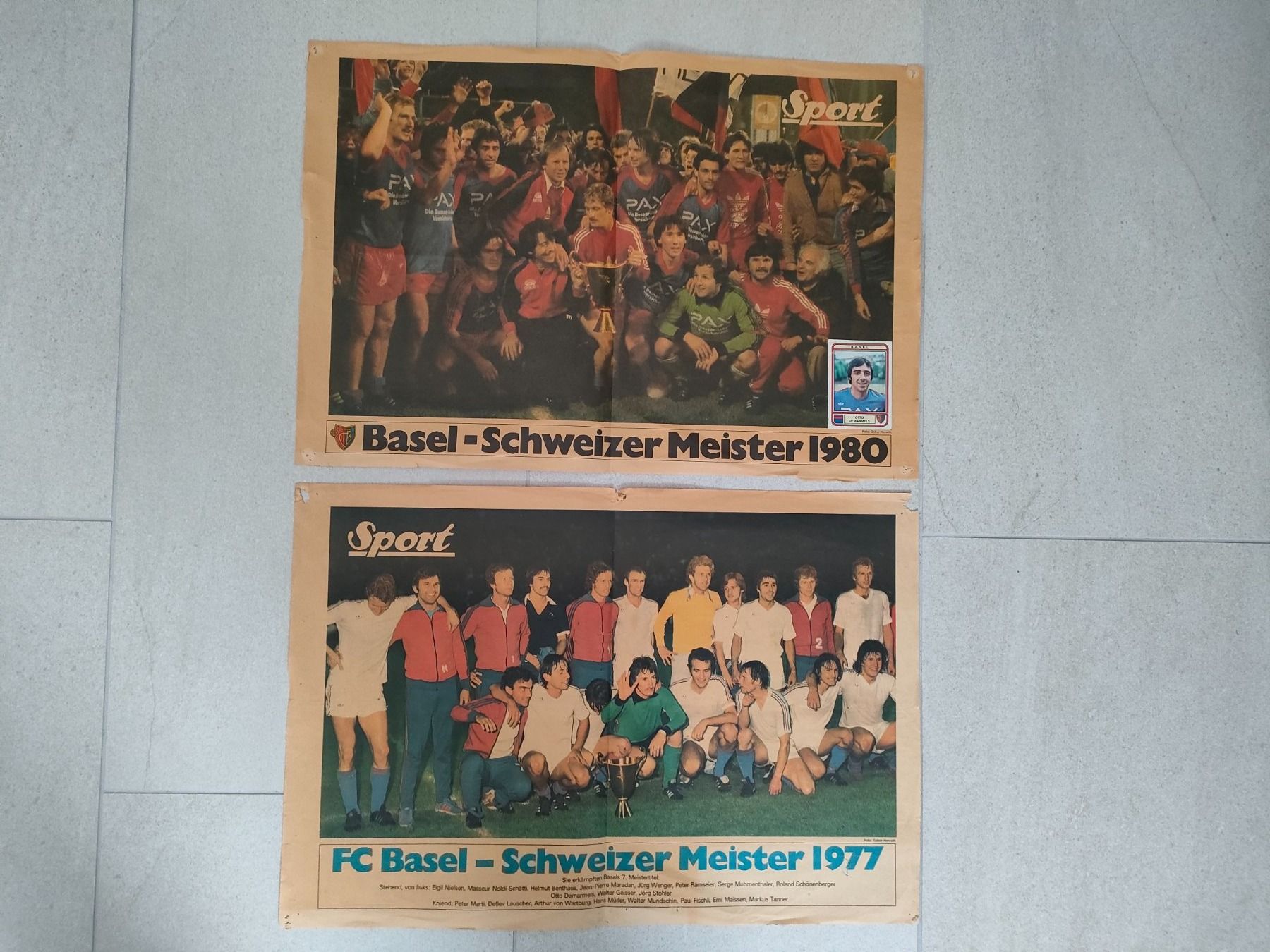 Libri: FC Basel Poster und ein Buch – Usato da Aarburg venduto da Frys 9