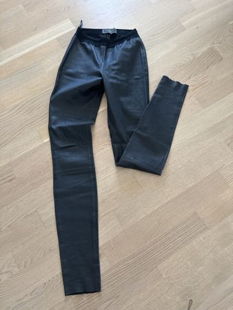 By Malene Birger Lederhose schwarz Grösse 36