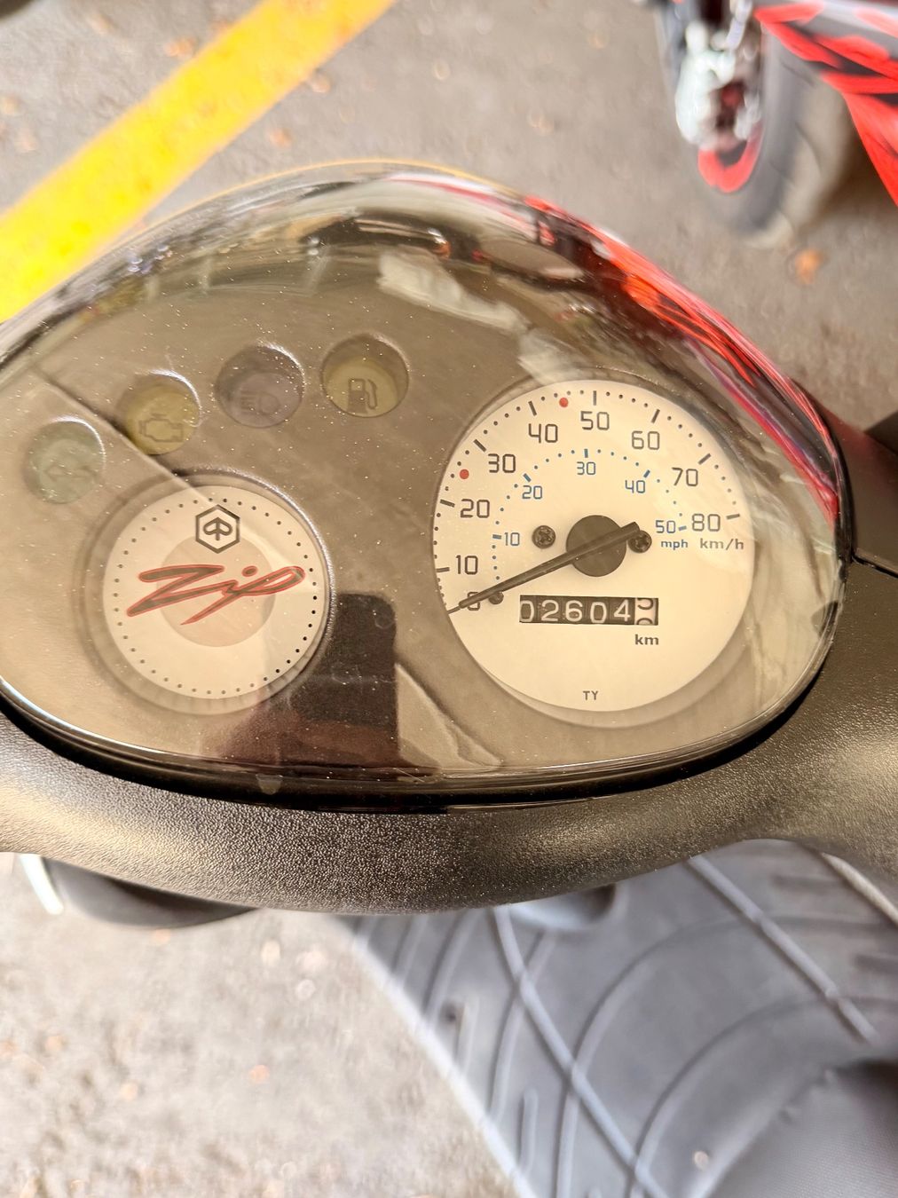 Piaggio Strada: Piaggio ZIP 50 weiss – Usato da Gersau venduto da walin_6442 8
