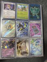 Set 9 carte Pokémon miste in raccoglitore usato