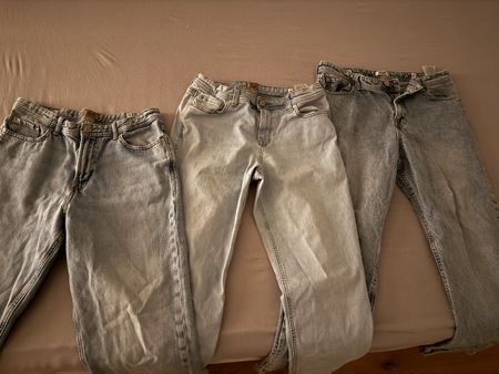 3 Jeans Hosen Set blau Grösse 176 16Y guter Zustand