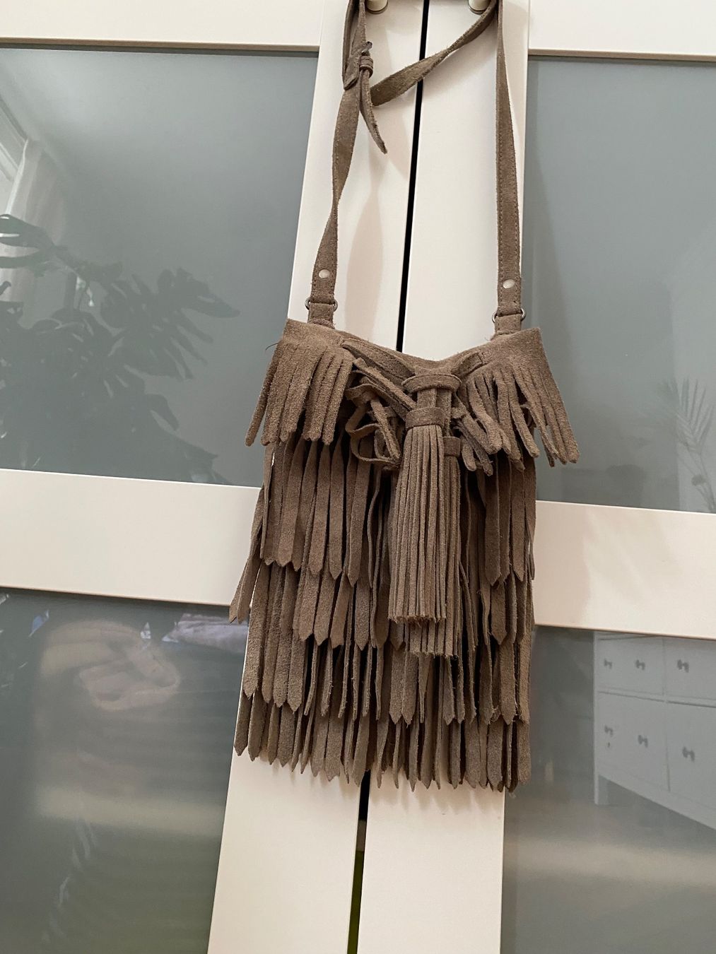 Borse da donna: Tasche Wildleder Fransen beige gute Zustand – Usato da Zürich venduto da ana_7wny 1