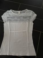H&M Spitzentop, weiss, Gr. XS- Sommerlich leicht!