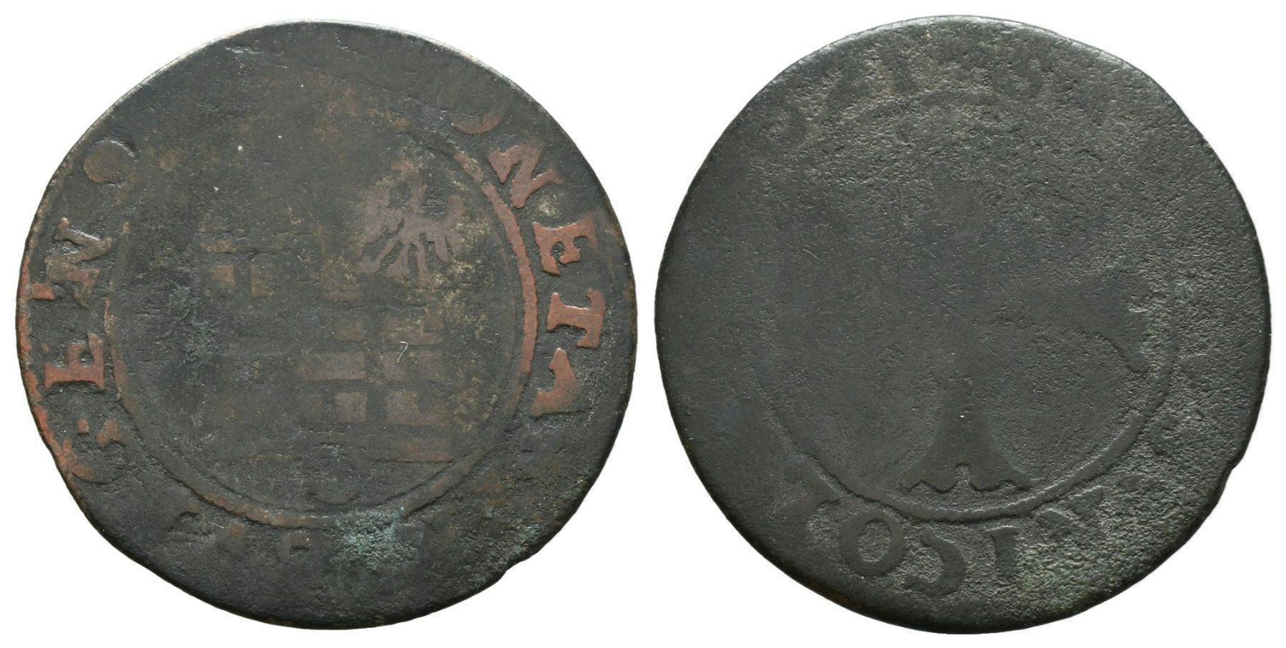 Tutti le monete: Freiburg Batzen 1621  /164/ – Usato da Trimbach venduto da Solothurn1