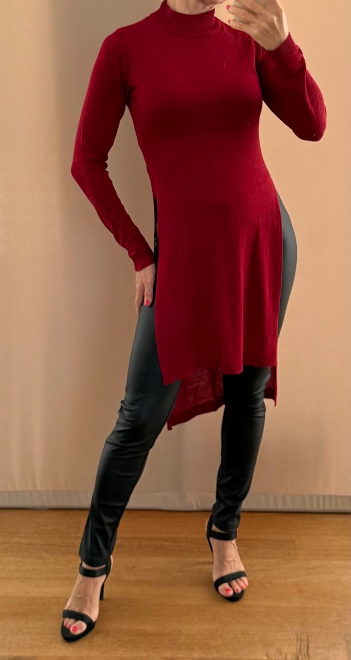 Pullover & Sweatshirts: Dünner Strickpullover mit Schlitzen seitlich Grösse 34 – Gebraucht aus Stansstad von InStyle8