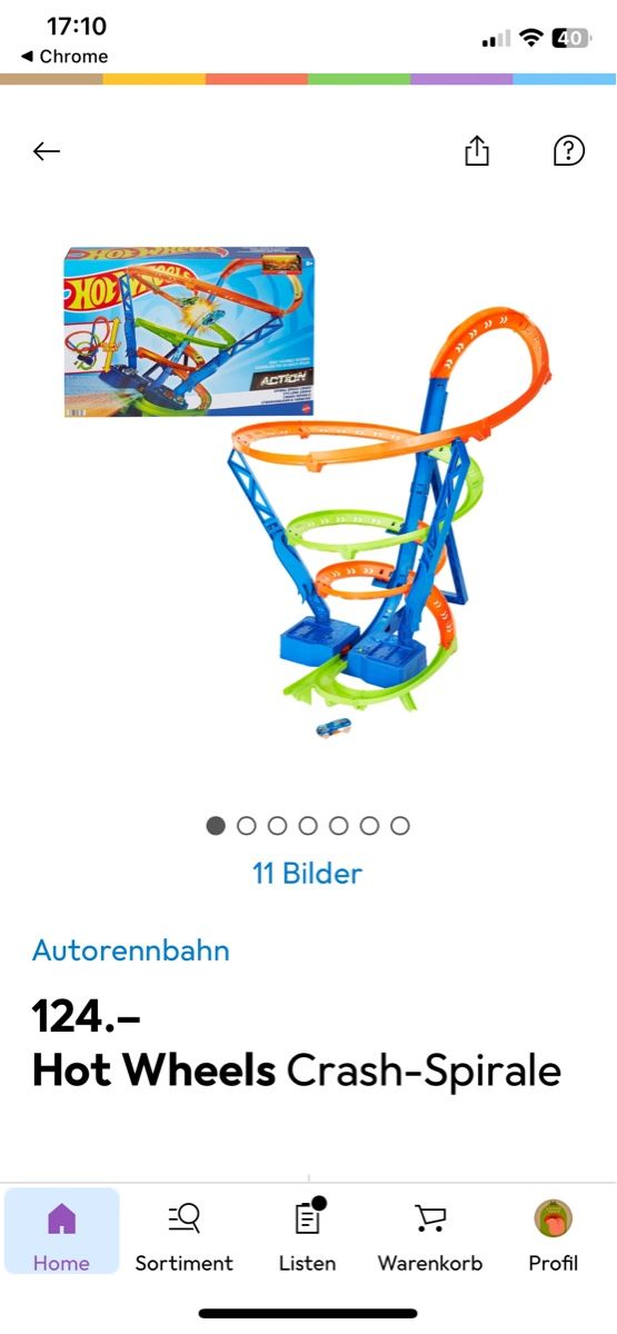 Hot Wheels Piste: Hot Wheels Crach Spirale – Usato da Grüningen venduto da Matyi21 4