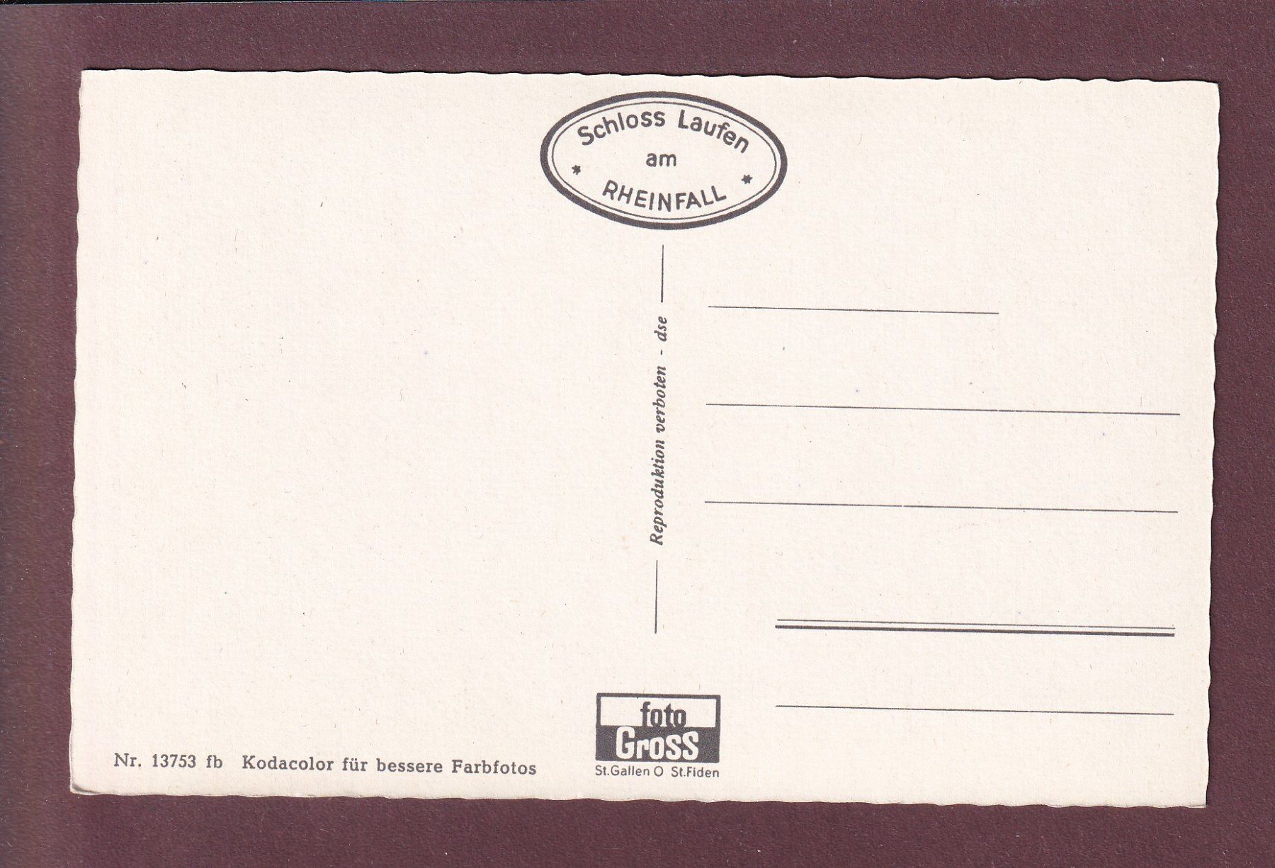 Cartes postales: SCHWEIZ - 9 Bilder – D'occasion à Pully par nicecards 1