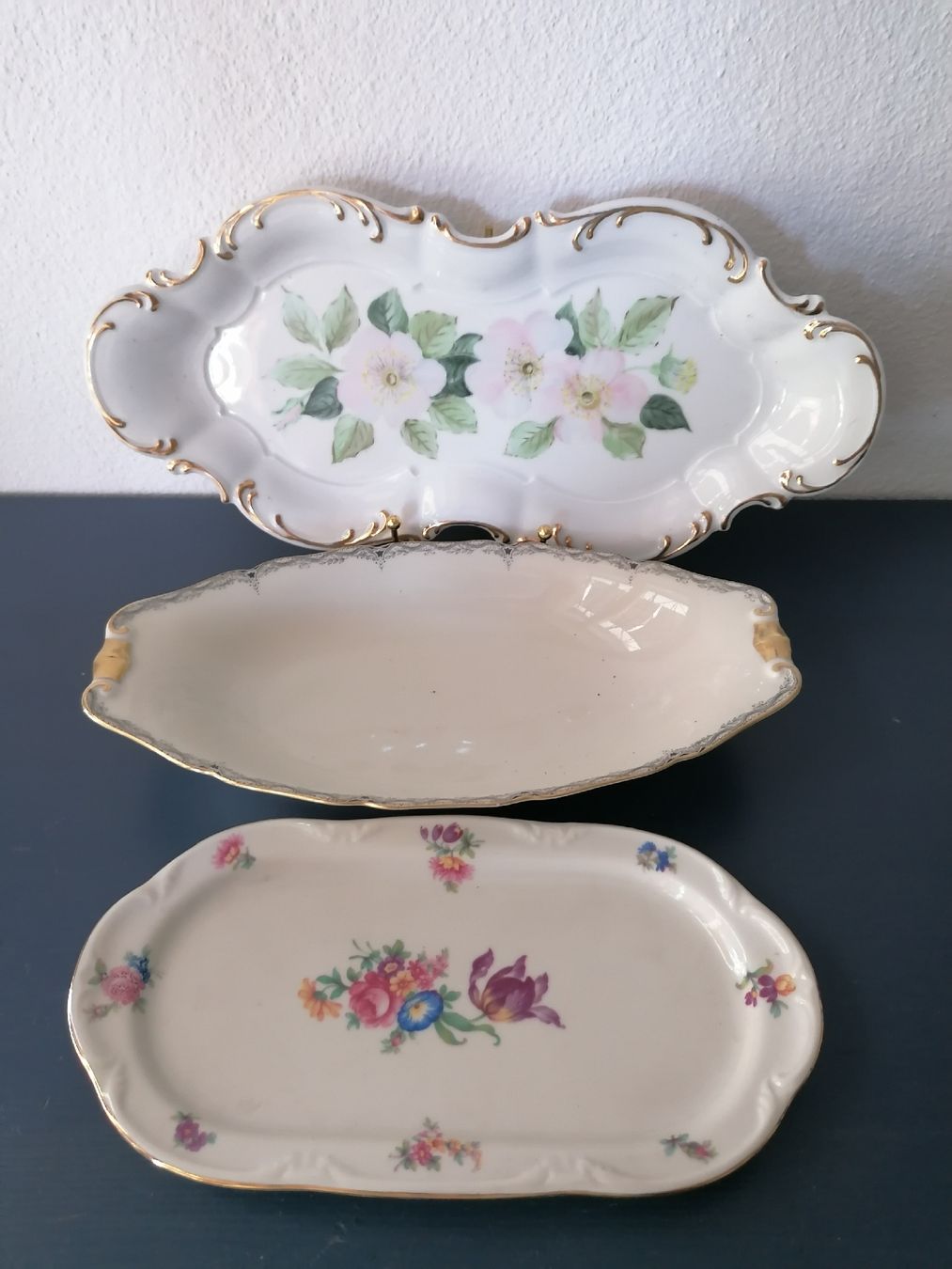 Piatti di portata: Vintage Set 3 Stk ovalen Platte – Usato da Aegerten venduto da Jos_zem