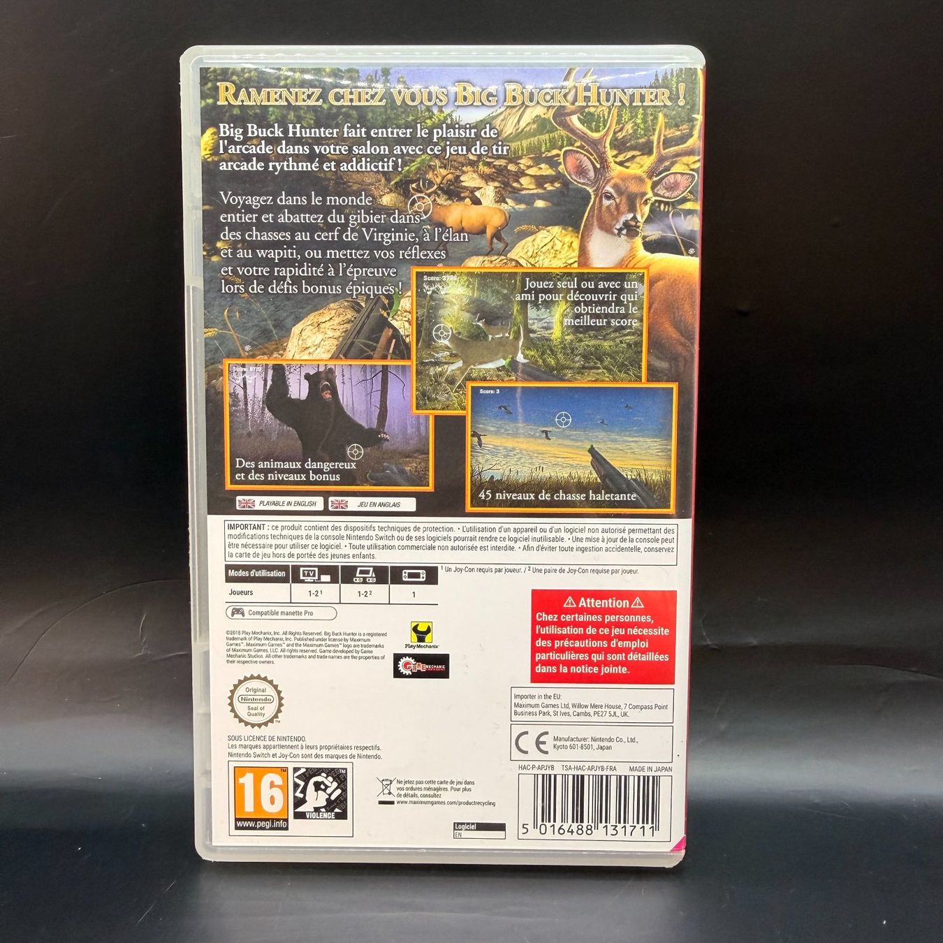 Nintendo Giochi: Big Buck Hunter Arcade Switch – Usato da Düdingen venduto da Nerdworld 1