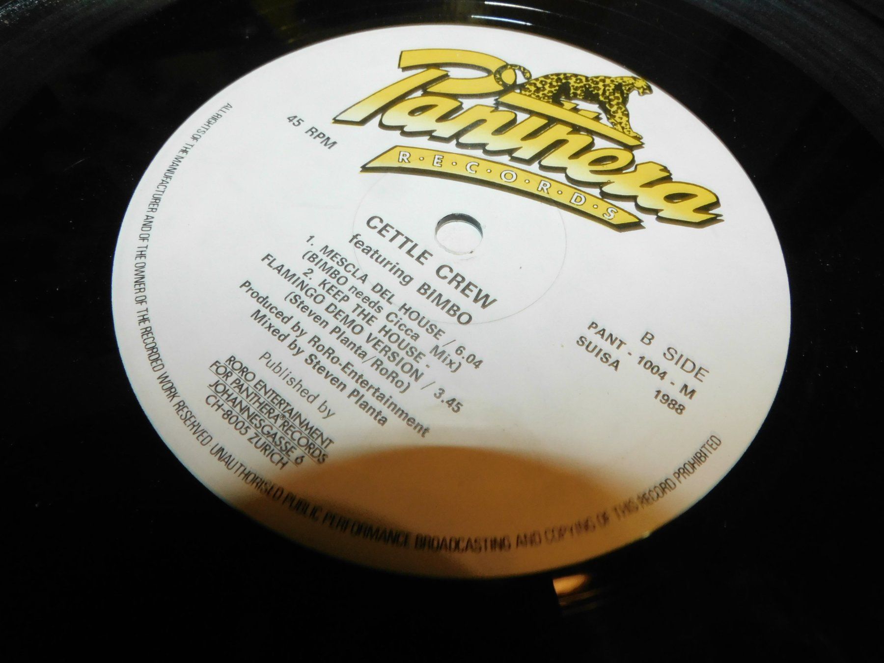 Dischi in vinile: LP 1988 Cettle Crew featuring Bimbo  - Extended Mix - Trance – Usato da Sursee venduto da 76 4