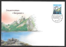 FDC 837 Bergseen ET Bern 19.1.1993 schön illustriert