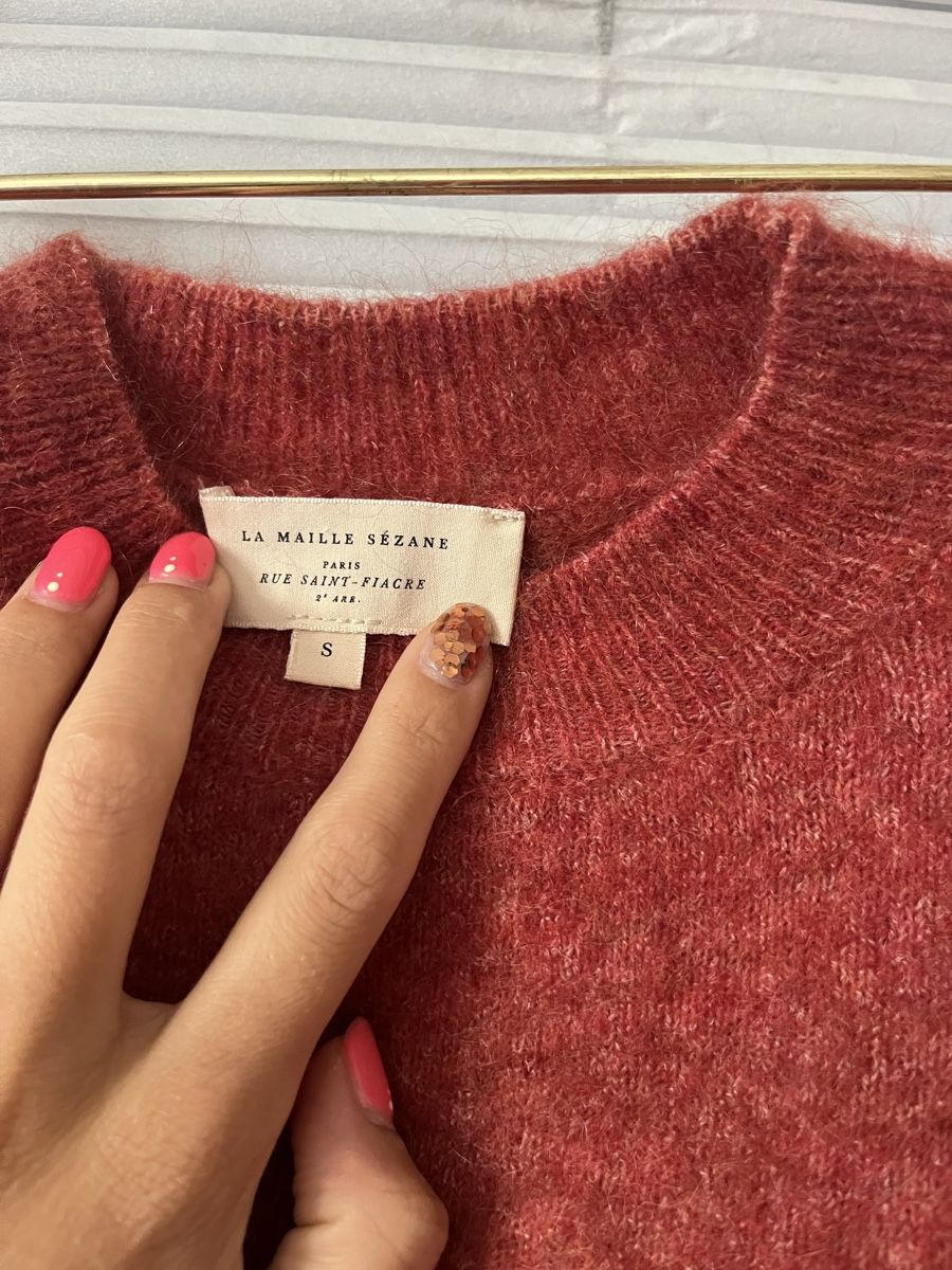 Sezane T-Shirts: Pullover kurzarm corall Sezane – Gebraucht aus Stadel von Comporta 1