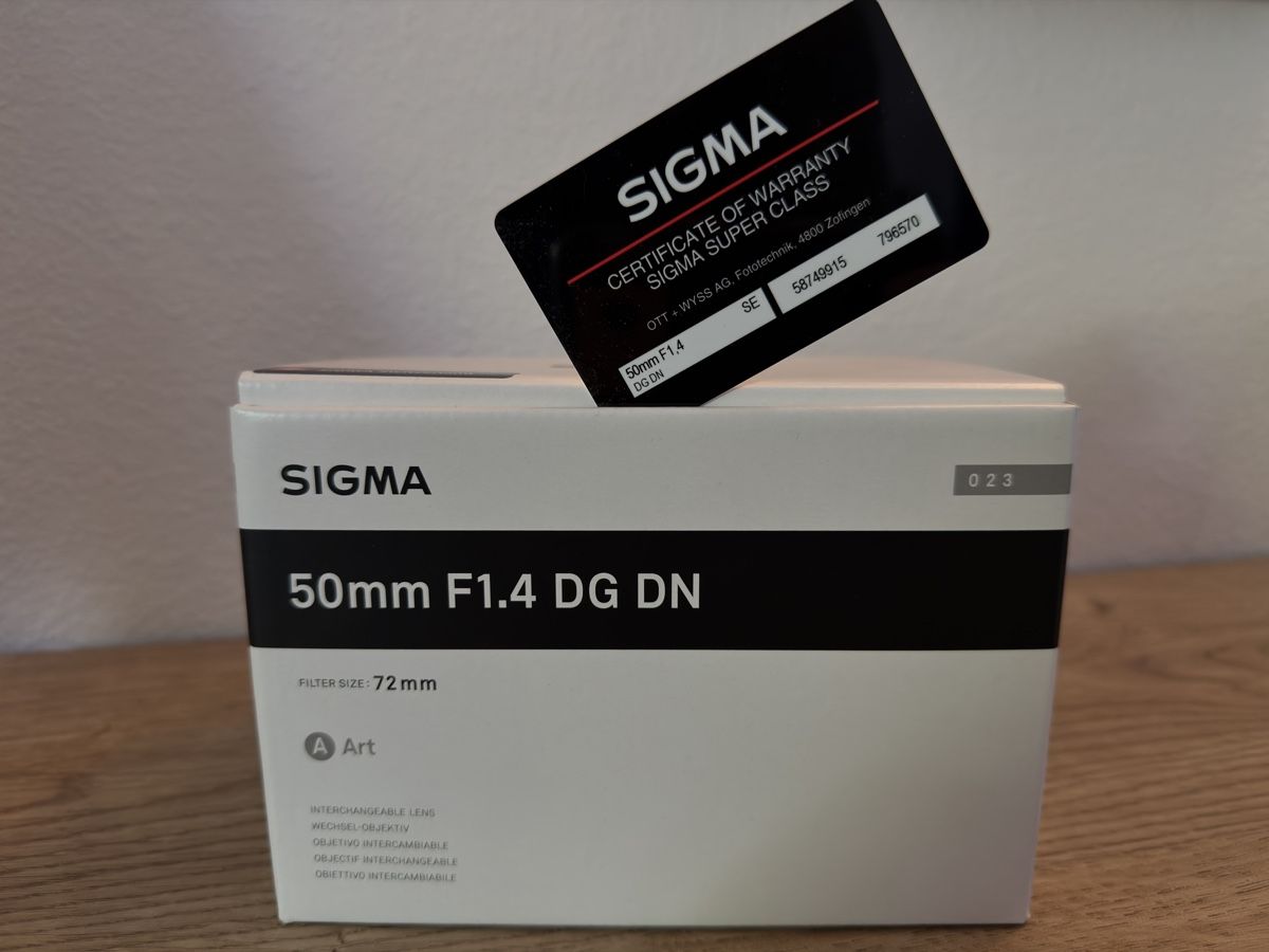 Sigma Obiettivi: Sigma 50mm F1.4 DG DN Art Sony E-Mount – Nuovo e nell'imballaggio originale da Laufenburg venduto da gilomazzo1974 5