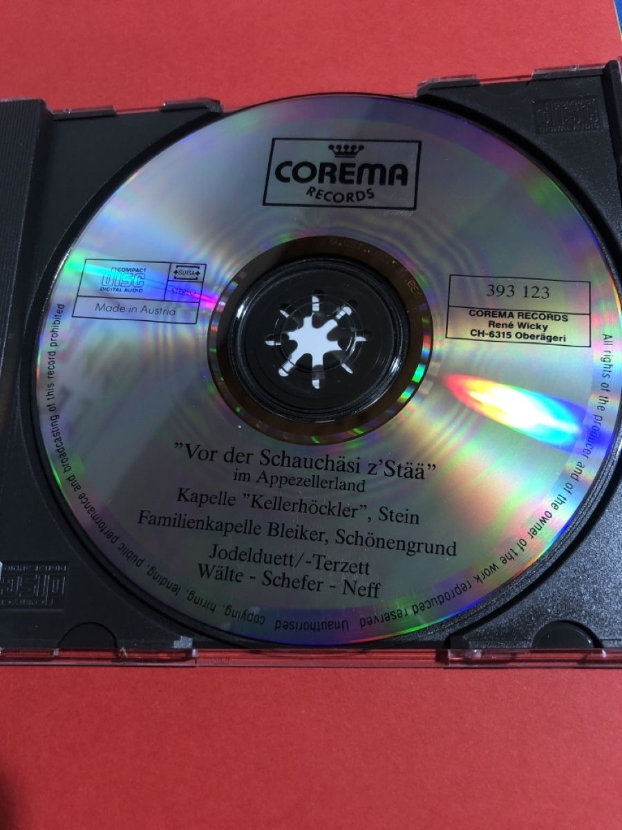 CDs: CD "Vor der Schauchäsi" Appenzellerland – D'occasion à Flaach par rubo7 1