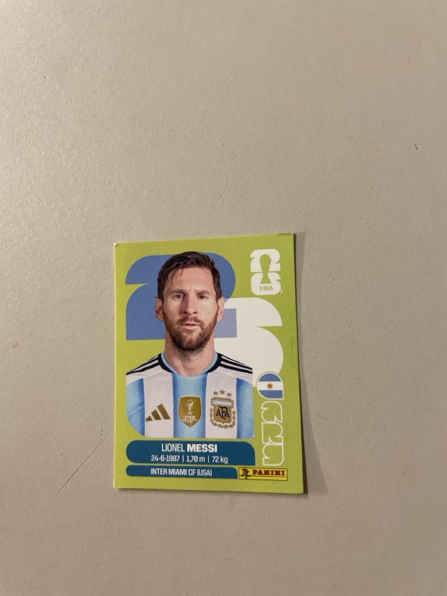 Panini Carte collezionabili: Panini 2026 Messi – Nuovo (secondo la descrizione) da Zürich venduto da melissafi