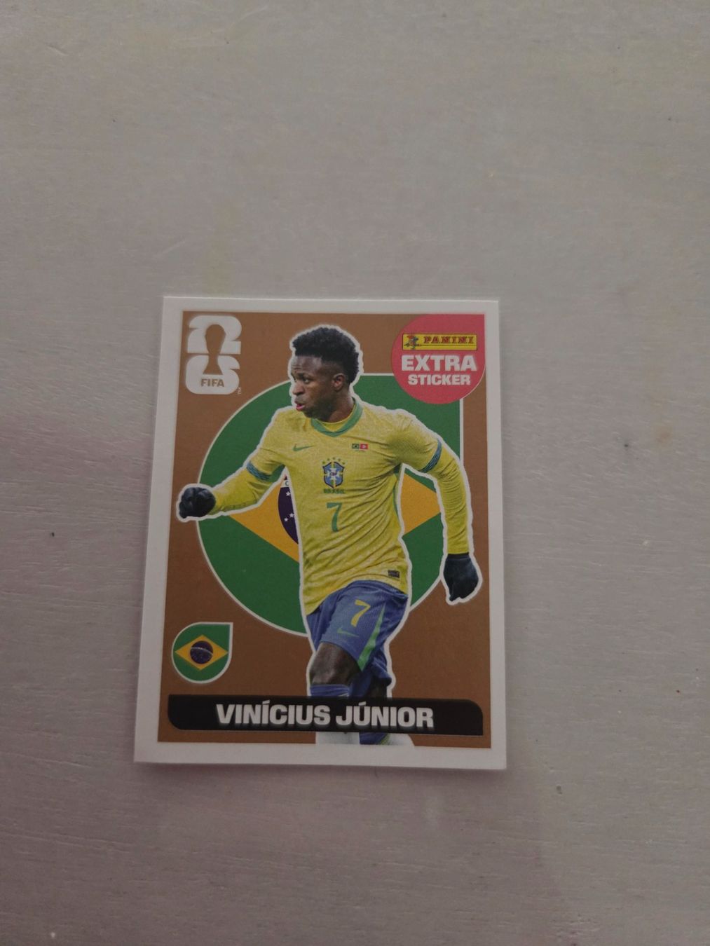 Panini Sammelbilder & Trading cards: Panini FIFA Extra Sticker Vinicius Junior Brésil – Neu (gemäss Beschreibung) aus Blonay von Vivikate