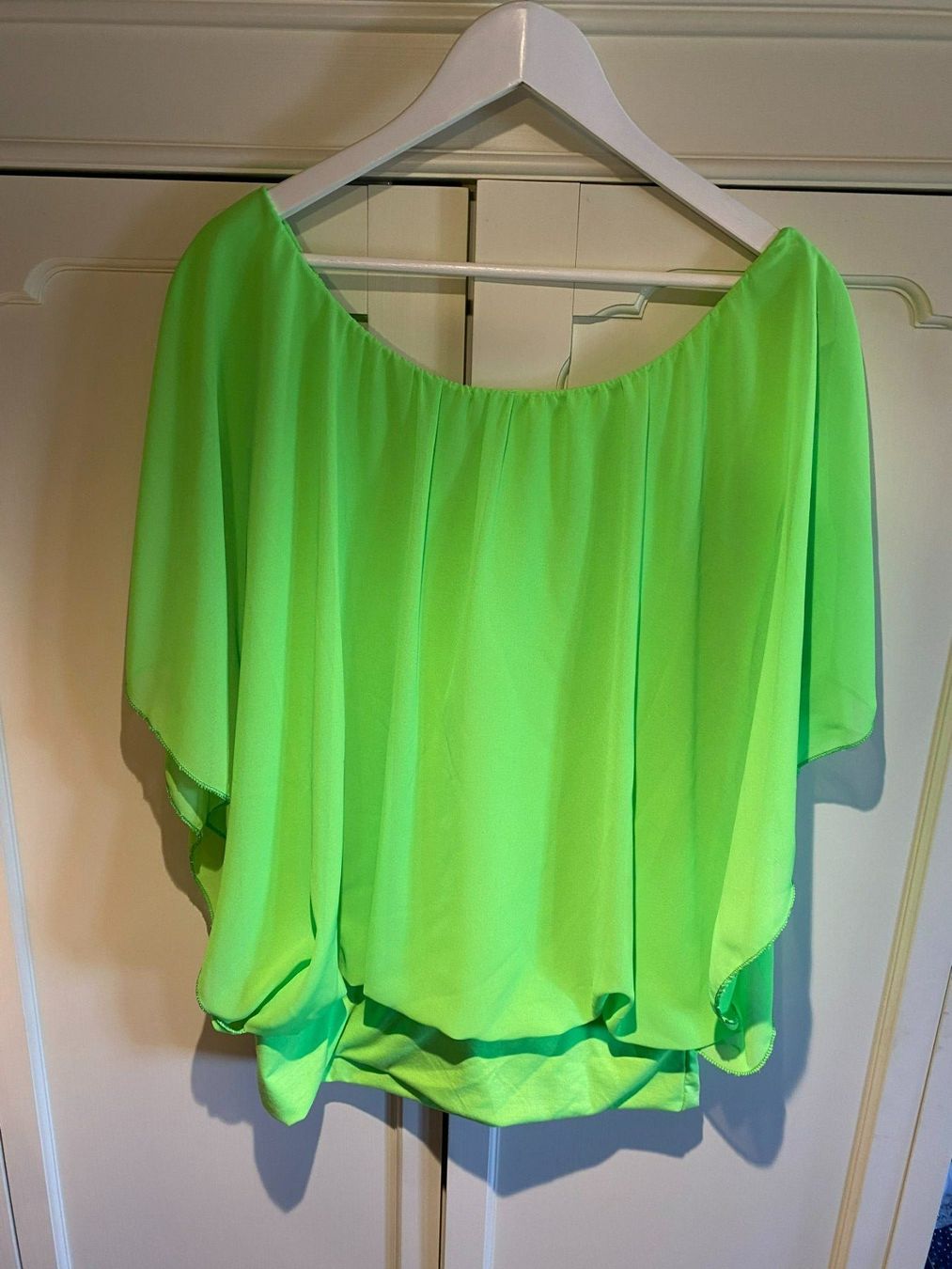 Vestiti: BLUSENKLEID NEON GRÜN-DAMEN – Nuovo e nell'imballaggio originale da Meienried venduto da ManuelaBoutique 6
