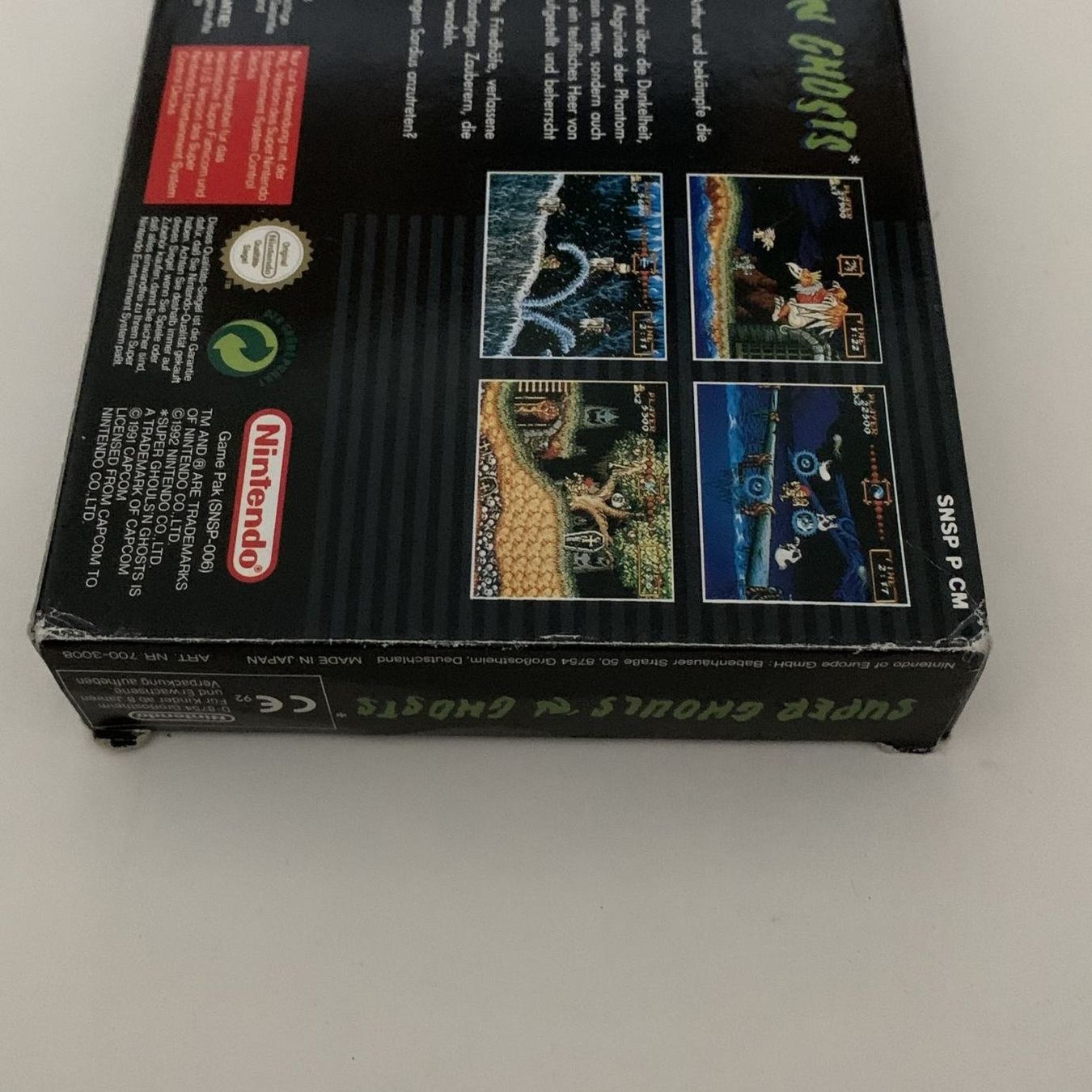 Nintendo Giochi: Super Ghouls 'N Ghosts - SNES - OVP – Usato da Zürich venduto da Mephisto87 6
