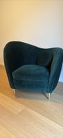 Kooper Emerald Green Velvet Armchair - Like New!